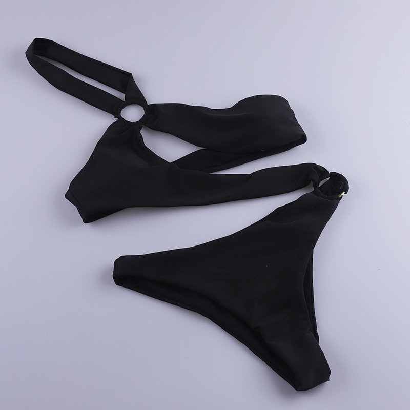 New Backless Swimsuit Swimsuit European and American Fashion One-Piece Swimsuit