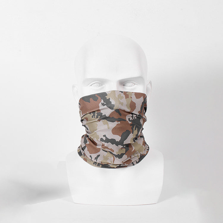 Outdoor Scarf bib Ice silk turban Camping Hiking Scarves Cycling Sports Bandana Fishing Scarf Sun protection Windproof Multifunctional Magic Headwear