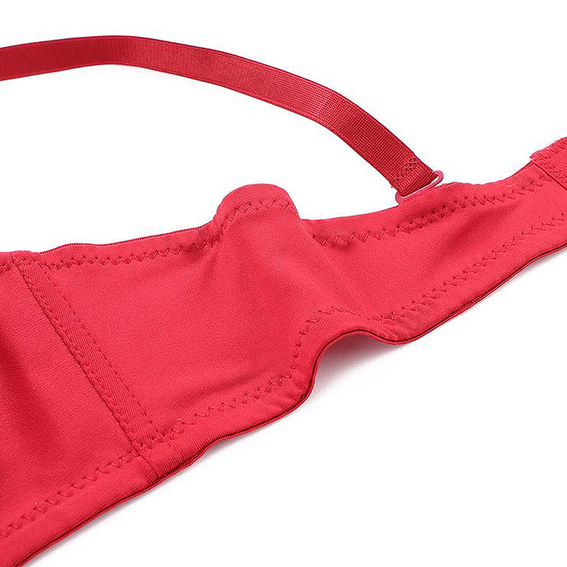 Women's Sexy Underwire Bra Set Women's Underwear Full Coverage Cotton Bra Comfortable Breathable Push Up Bra Top Push Up Daily Breast Lift Underwear