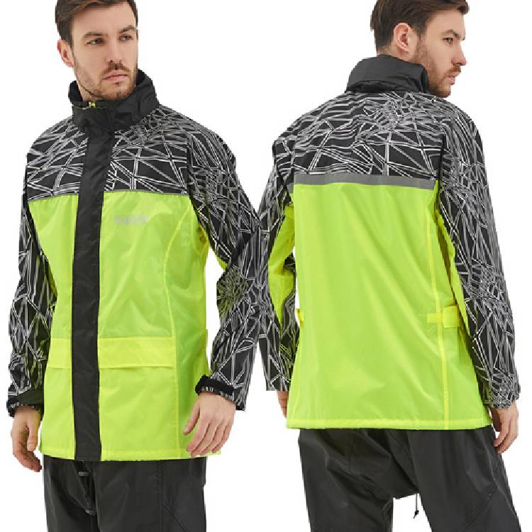 QIAN Raincoat Suit Impermeable Women/Men Hooded Motorcycle Poncho Rain Coat Motorcycle Rainwear S 4XL Hiking Fishing Rain Gear