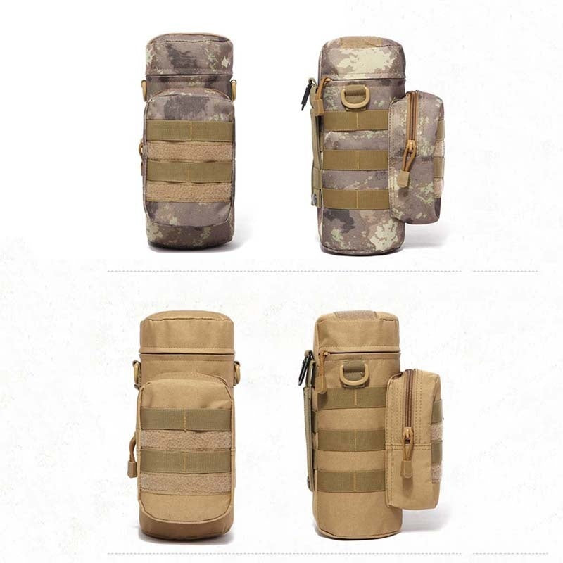 Outdoor Nylon Water Bottle Bag Military Sundries Bag Buffle Bag
