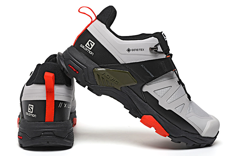 Light gray black orange Salomon outdoor casual retro X ULTRA 4 GTX hiking sneakers men's hiking shoes 40-46