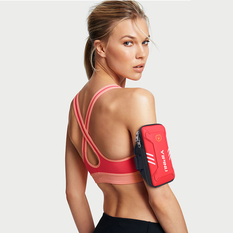 Waterproof  Reflective Running Bag Phone Case Case Sports Armband  Bag Cycling Hiking Fitness  Bag