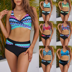 New European and American small  split swimsuit female bikini sexy cross-border explosive bikini swimsuit