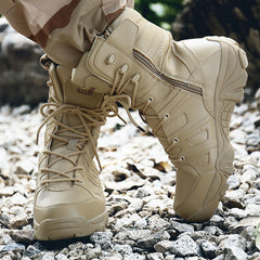 Large size ultralight high-top outdoor hiking boots desert boots