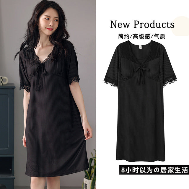 فستان صيفي جديد للسيدات لعام 2023 فستان صيفي رائع من الحرير الجليدي تنورة كبيرة 