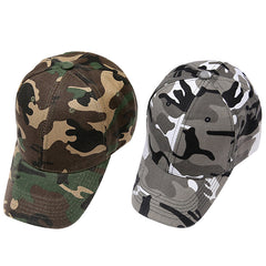 2020 New Spring Summer Adjustable Tactical Military Camouflage Cap Baseball Cap Outdoor Hiking Breathable Duck Tongue Hat