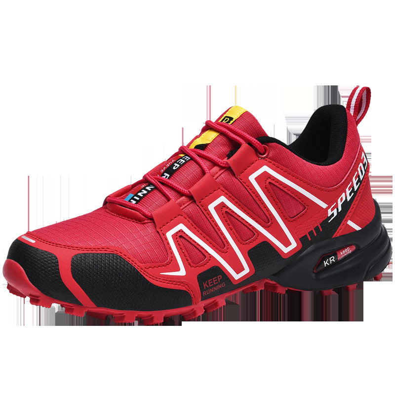 A consignment of Solomon outdoor hiking shoes, rubber oversized cross-border men's sports shoes, Fujian Jinjiang shoes