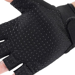 ycling Half Finger Gloves High Elastic Anti-slip Breathable Shockproof Outdoor Fishing Running Hiking Sports Gloves