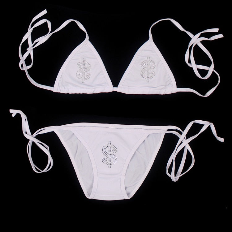 European and American ins style hot drill bikini adjustable swimming underwear