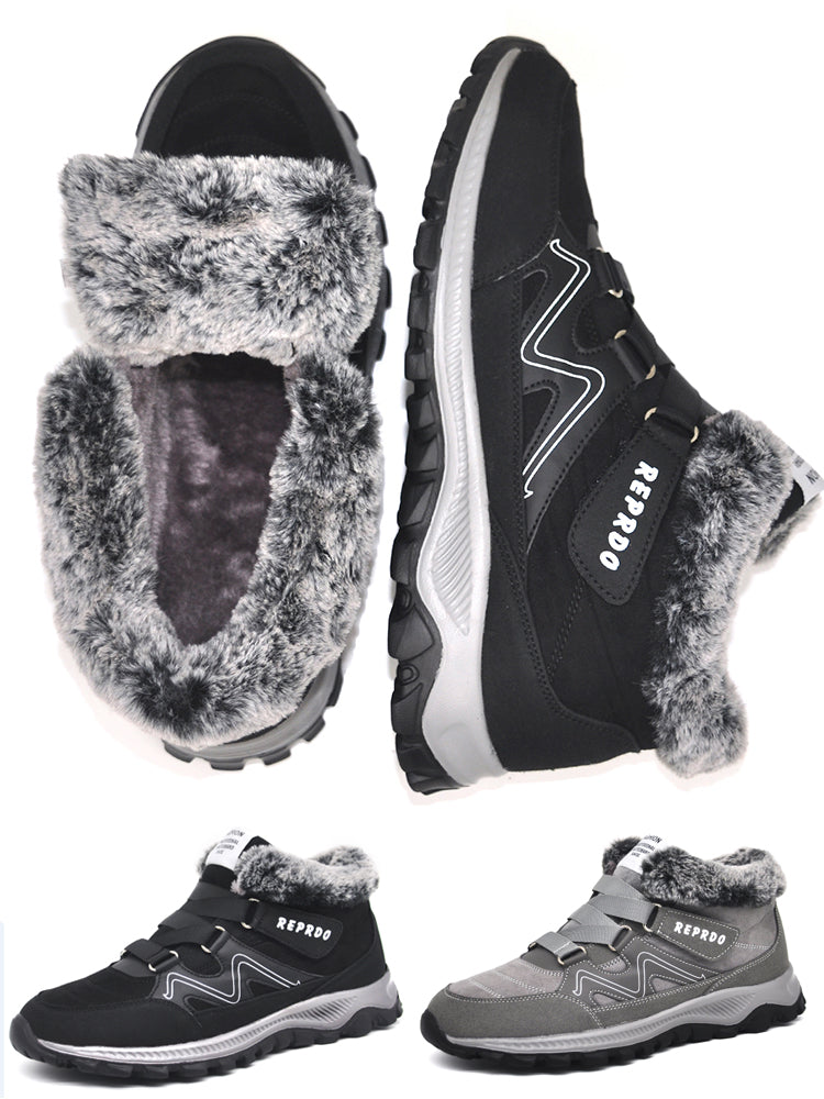 winter cotton boots snow boots men's shoes outdoor hiking warm shoes men