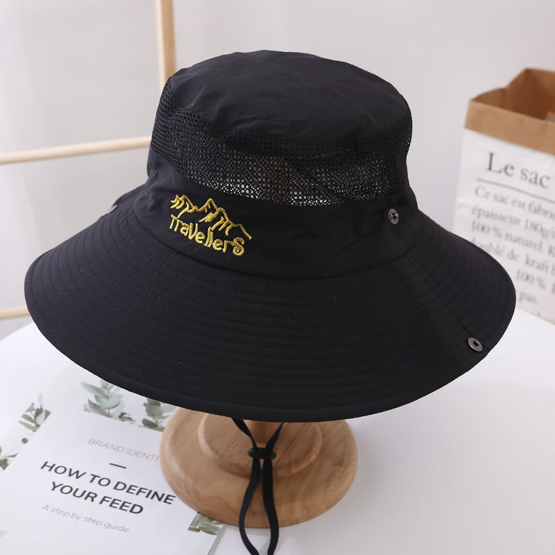 UPF 50+ Sun Hat Bucket Summer Men Women Fishing boonie Hat Sun UV Protection Long Large Wide Brim Bob Hiking Outdoor Beach Cap casual hat