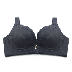 Lace, no steel ring, small chest gather bra