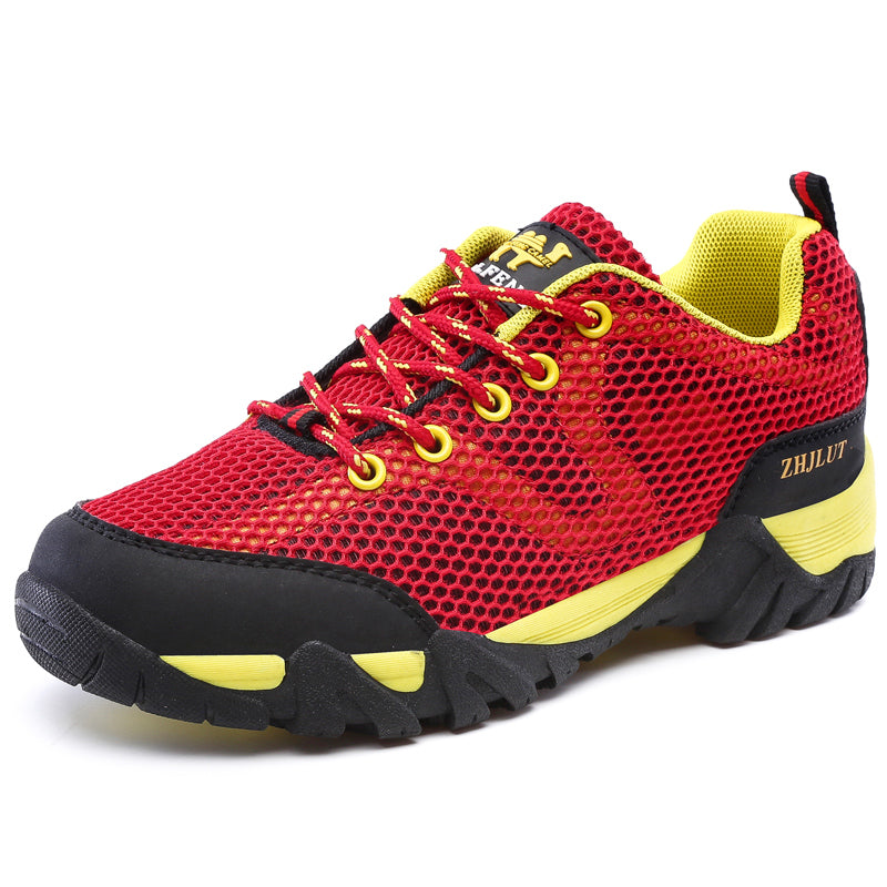 Spring and summer new breathable  -top men's shoes couple models outdoor hiking shoes hiking shoes women's shoes