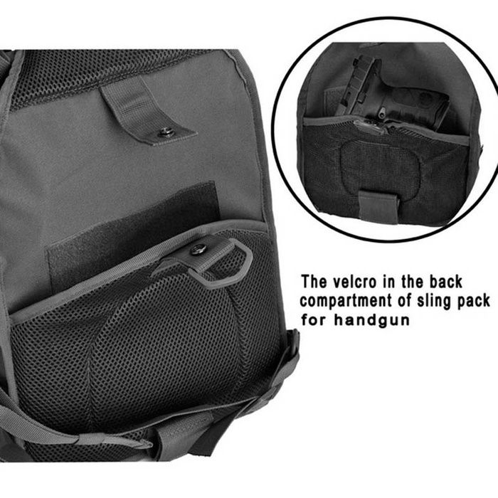 Military Tactical Assault Backpack Waterproof EDC Rucksack Bag for Outdoor Hiking Camping Hunting Trekking Travelling