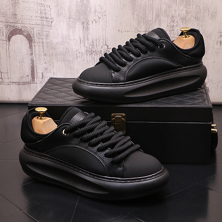 European station 2023 new fashion trend men's shoes breathable casual sports shoes men's walking shoes shock-absorbing lightweight running shoes