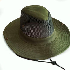 Fishing Caps Men's Outdoor Hat Knight Cap Wide Straw Hat Summer Autumn Tourism Hiking Beach Sun Cap