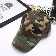 2020 New Spring Summer Adjustable Tactical Military Camouflage Cap Baseball Cap Outdoor Hiking Breathable Duck Tongue Hat