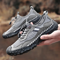 Casual shoes cross-border fashion men's large size hiking shoes men's shoes outdoor off-road shoes trendy sports shoes low top breathable men's shoes