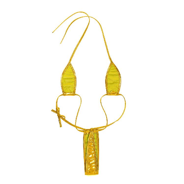 Women One Piece Shiny See Through Micro Mini Bikini Swimsuit Adult Female Swimming Suit Woman G Strings Thong Lingerie Swimwear