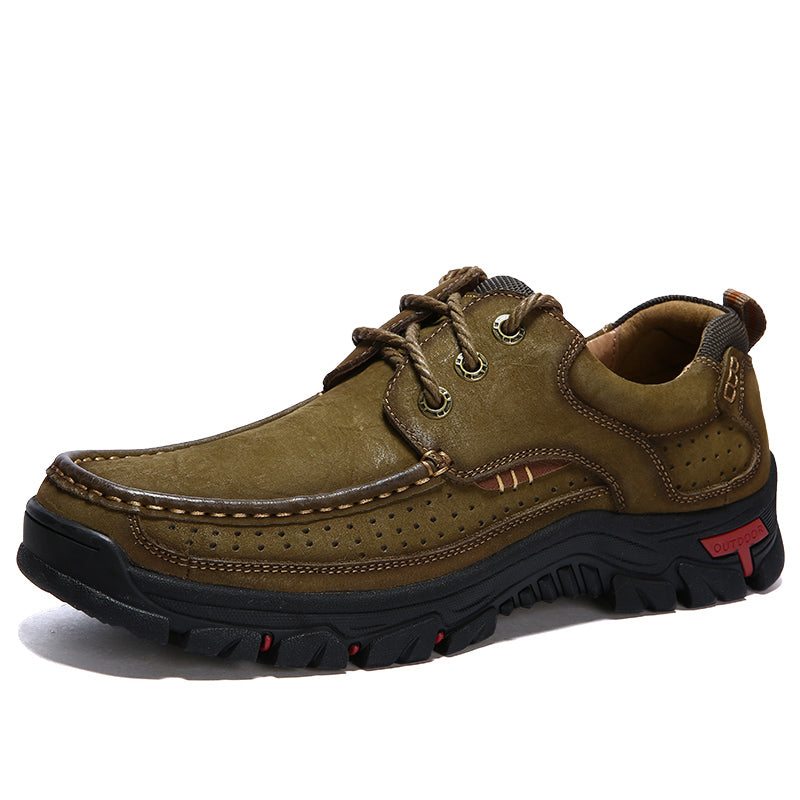 Men's shoesLeather men's casual shoesOutdoor hiking shoes
