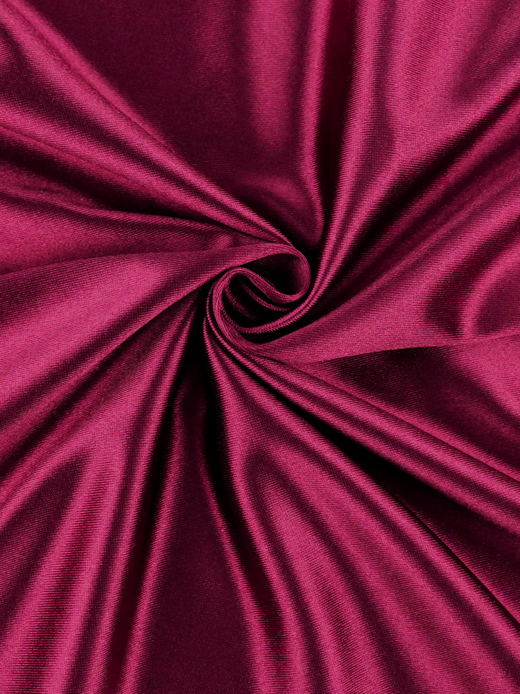 Vintage Women Burgundy Party Dress Bare Shoulder Flare Sleeves Bodycon Knee Length Dress Elegant Ladies Cocktail Evening Gowns