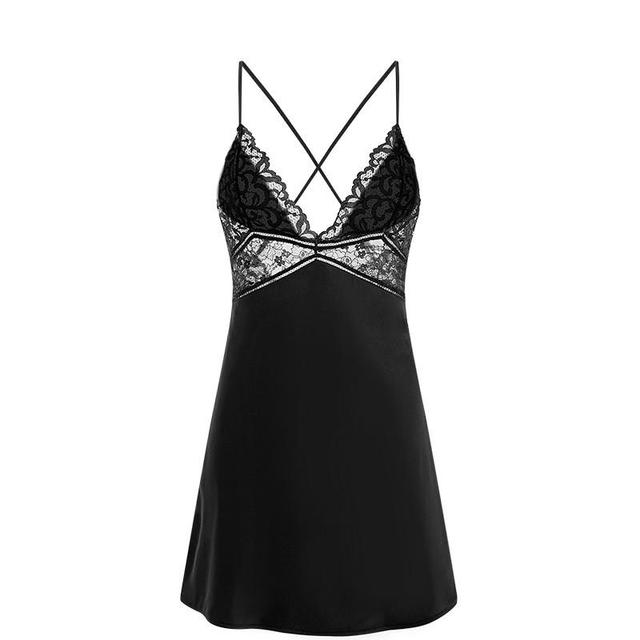 رداء حمام كيمونو حريري بيجامة من الساتان والدانتيل وخياطة بيجامات وأردية مجموعة ملابس داخلية مثيرة للنساء بيجامات جديدة ملابس منزلية