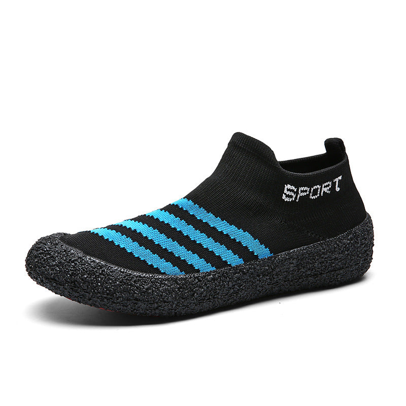 New breathable foldable and flexible men's shoes women's shoes couple shoes running shoes hiking shoes wading shoes cross-border large size