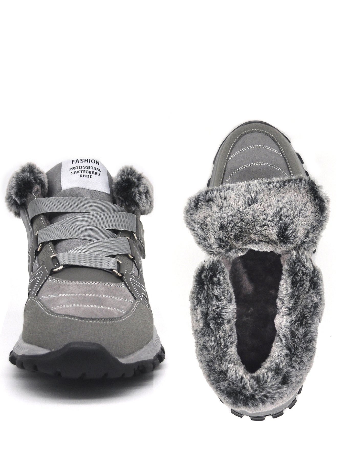 winter cotton boots snow boots men's shoes outdoor hiking warm shoes men
