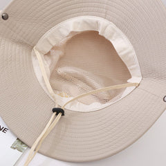 UPF 50+ Sun Hat Bucket Summer Men Women Fishing boonie Hat Sun UV Protection Long Large Wide Brim Bob Hiking Outdoor Beach Cap casual hat