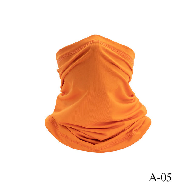 zx outdoor anti-ultraviolet handkerchief scarf neck warmer multi-functional fishing hiking riding facial hood head scarf cap