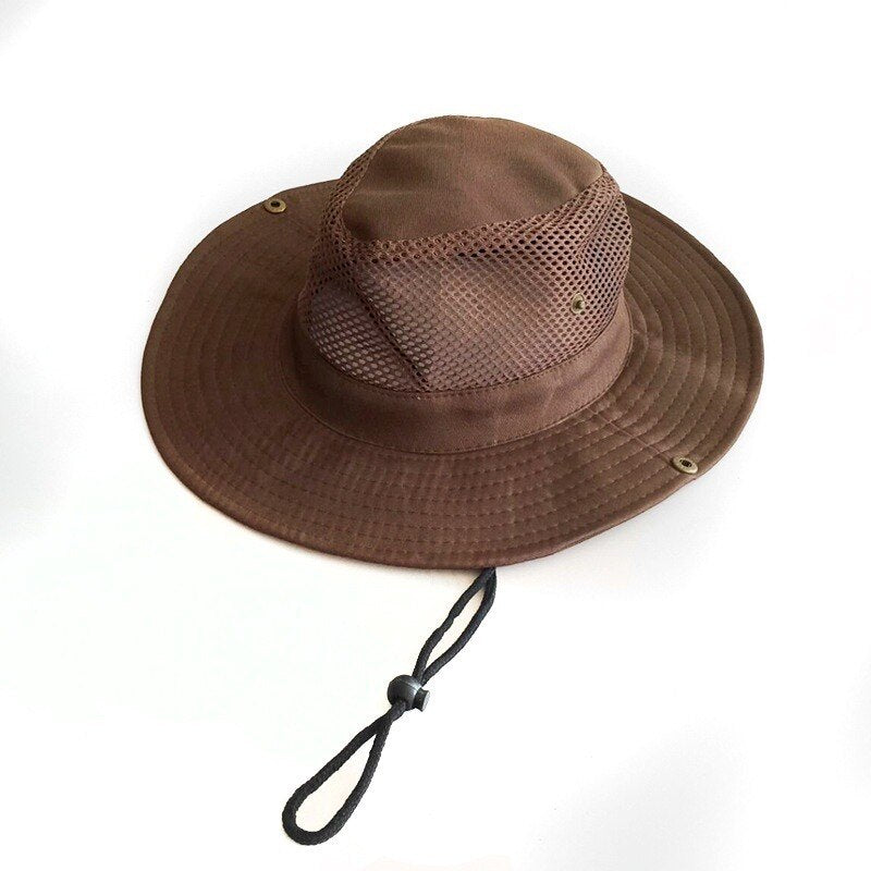 Fishing Caps Men's Outdoor Hat Knight Cap Wide Straw Hat Summer Autumn Tourism Hiking Beach Sun Cap