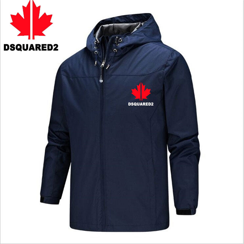 DSQUARED2 brand jackets, 2021 autumn and winter new couple outdoor sports and leisure jackets, fashionable and popular lightweight jackets, hooded thr