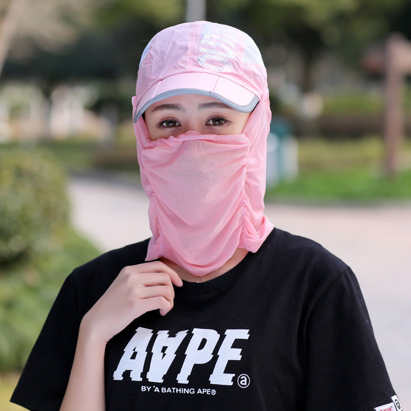 UV protection caps ladies sun hats outdoor cycling fishing hiking hiking photography sunscreen baseball