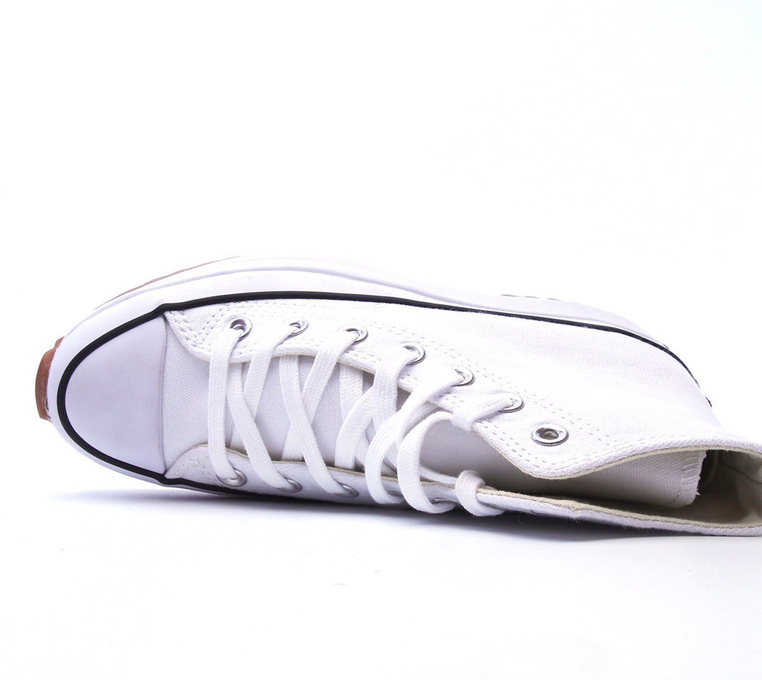 Couples chu Run Star Hike Hi970 White Slab Sawtooth High Top Canvas Casual Sneakers Size 35-44