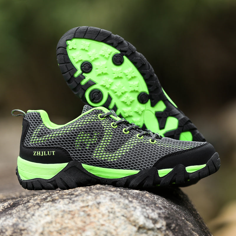 Spring and summer new breathable  -top men's shoes couple models outdoor hiking shoes hiking shoes women's shoes