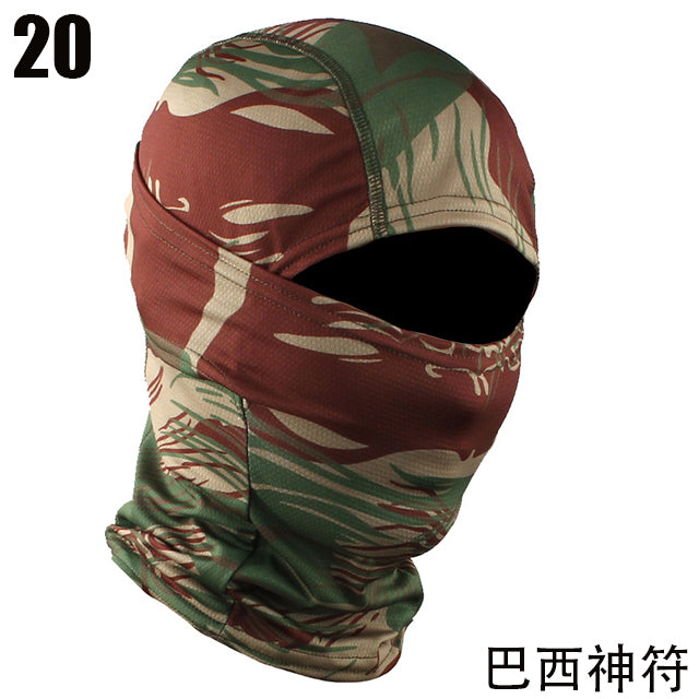 gt hot selling new tactical camouflage balaclava full face mask combat game CP military cap hunter bicycle bicycle army multi-camera hood neck cover