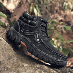 boots men's large size men's shoes autumn new short  -top shoes men's sports casual shoes retro trendy shoes