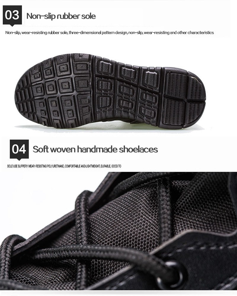 Man outdoors Lightweight Boots