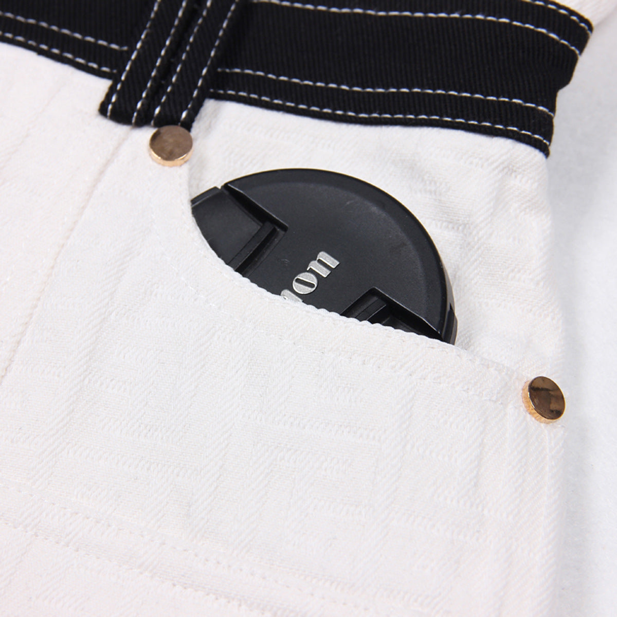 Fashion New Product   Jacquard Denim Sleeveless Rivet Ladies Dress