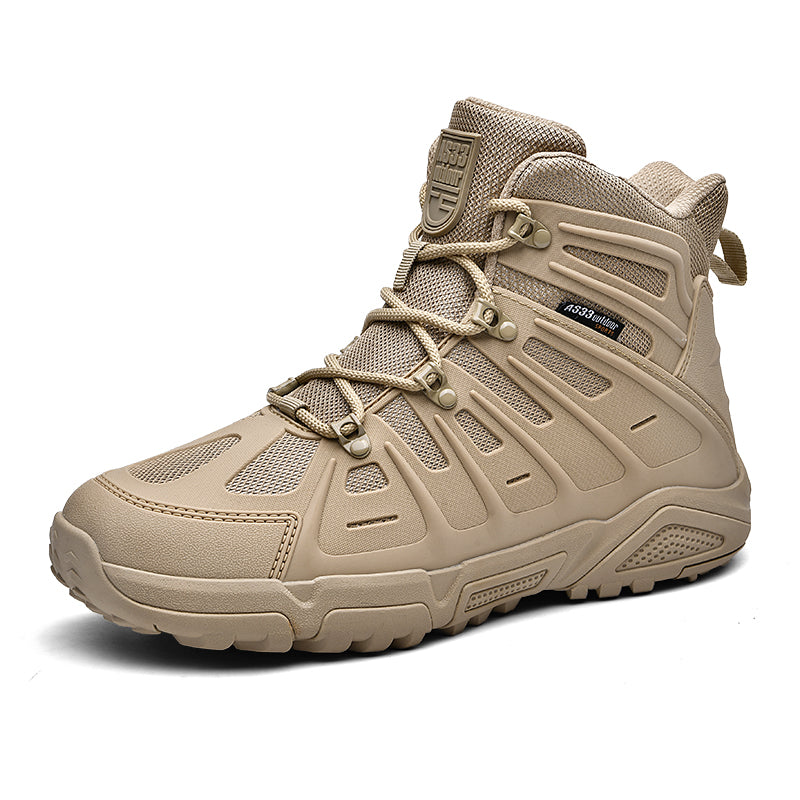 Men's Outdoor Desert Combat Boots Military Training Boots Breathable  Men's Boots  Top Military Boots Safety Boots