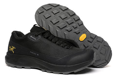 Low Top Black AERIOS FL MID GORE-TEX Covered Waterproof Men's Hiking Sneaker