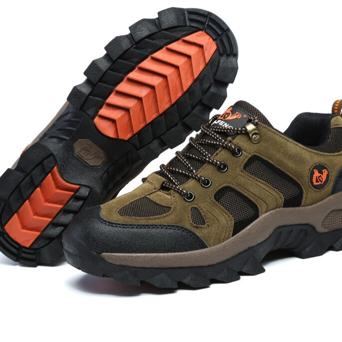 Autumn  winter couple shoes hiking shoe outdoor sports off-road shoes thick-soled wear-resistant non-slip men shoes women's shoe