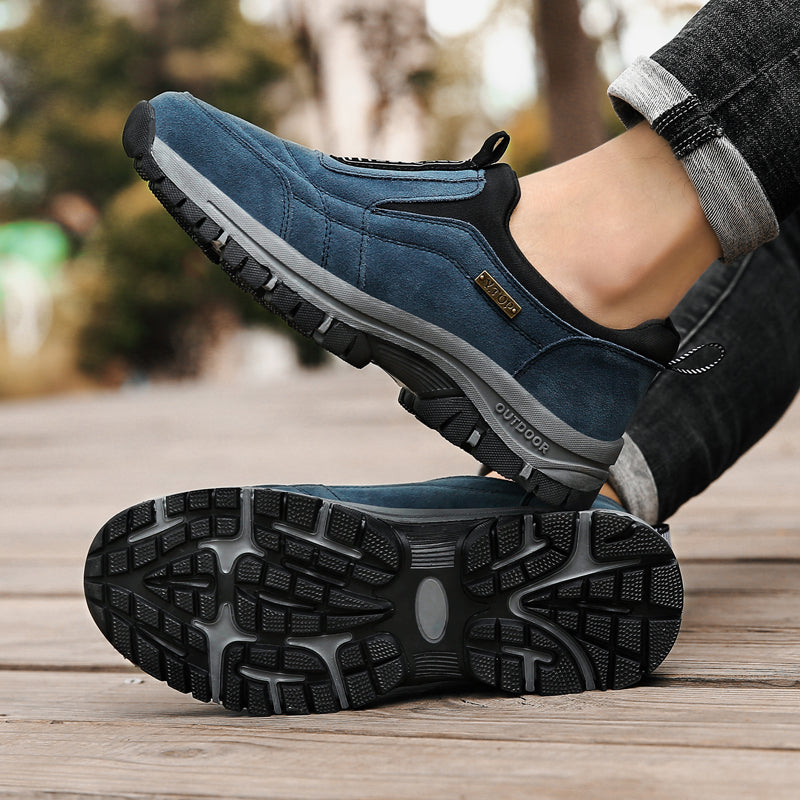 Men Shoes Outdoor Hiking Shoes Men Slip-ons Sneakers Comfortable Middle-aged and Elderly Walking Shoes Size 39-46