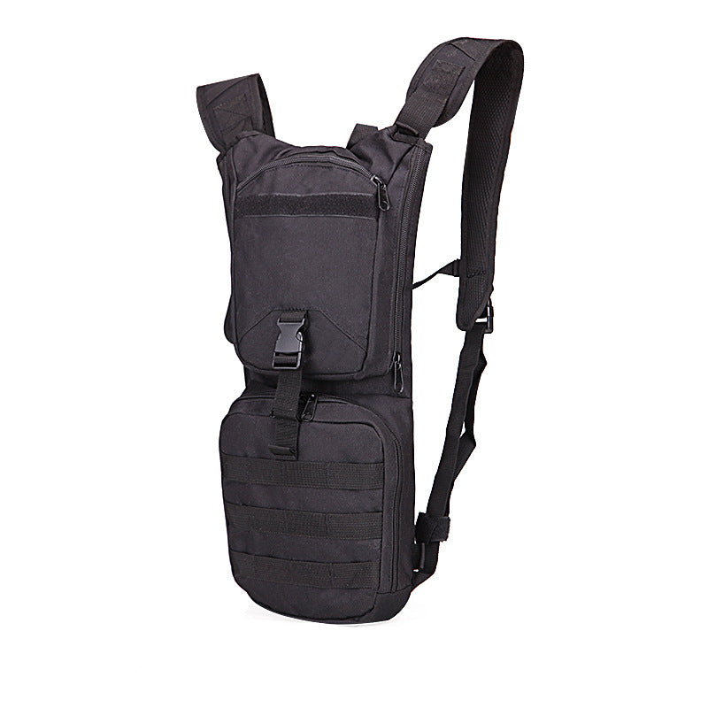 Spot outdoor sports water bag camping mountaineering hiking backpack army camouflage water bag with large mouth liner