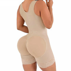 Postpartum Girdle BBL Postoperative Bodysuit Compressed Steel Shapewear Fajas Skims Corset Slimming Body Shaper Plus Size