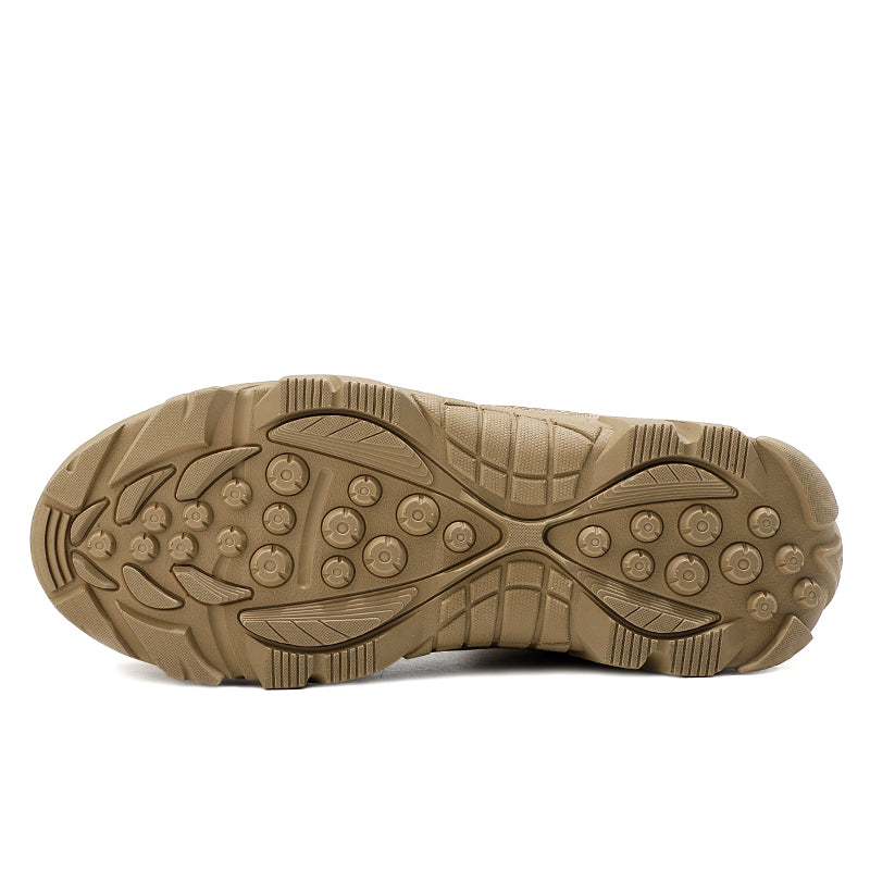 Outdoor hiking, motorcycle, men's shoes, locomotive, assault shoes, military boots, special forces, field long, combat boots, desert