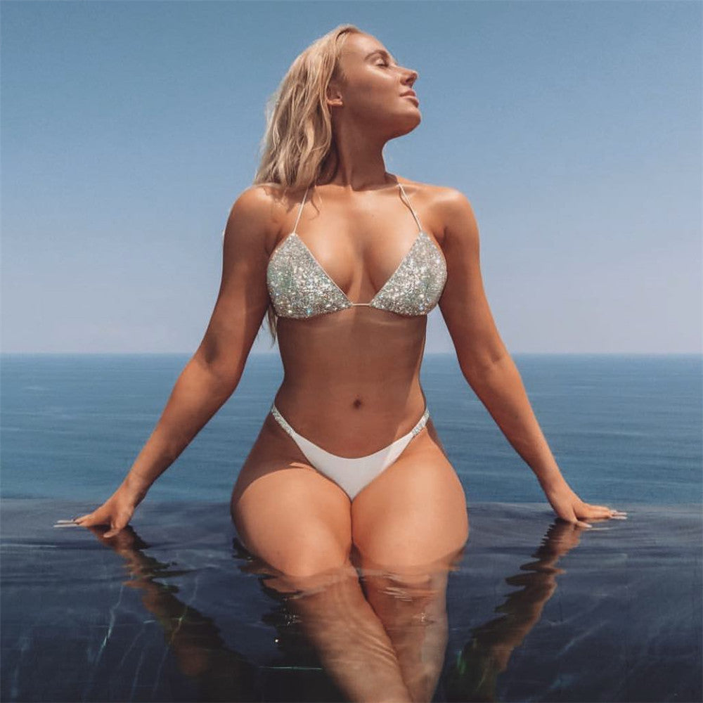 Beach  Split Swimsuit  Waist  Swimsuit