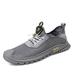 Men's mesh shoes, casual sports shoes, spring and summer  -top mesh cloth surface, lightweight, breathable, running, hiking, outdoor casual shoes, men