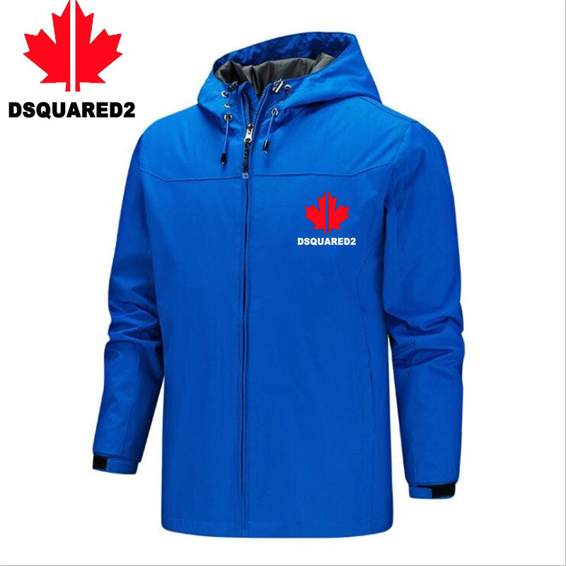 DSQUARED2 brand jackets, 2021 autumn and winter new couple outdoor sports and leisure jackets, fashionable and popular lightweight jackets, hooded thr